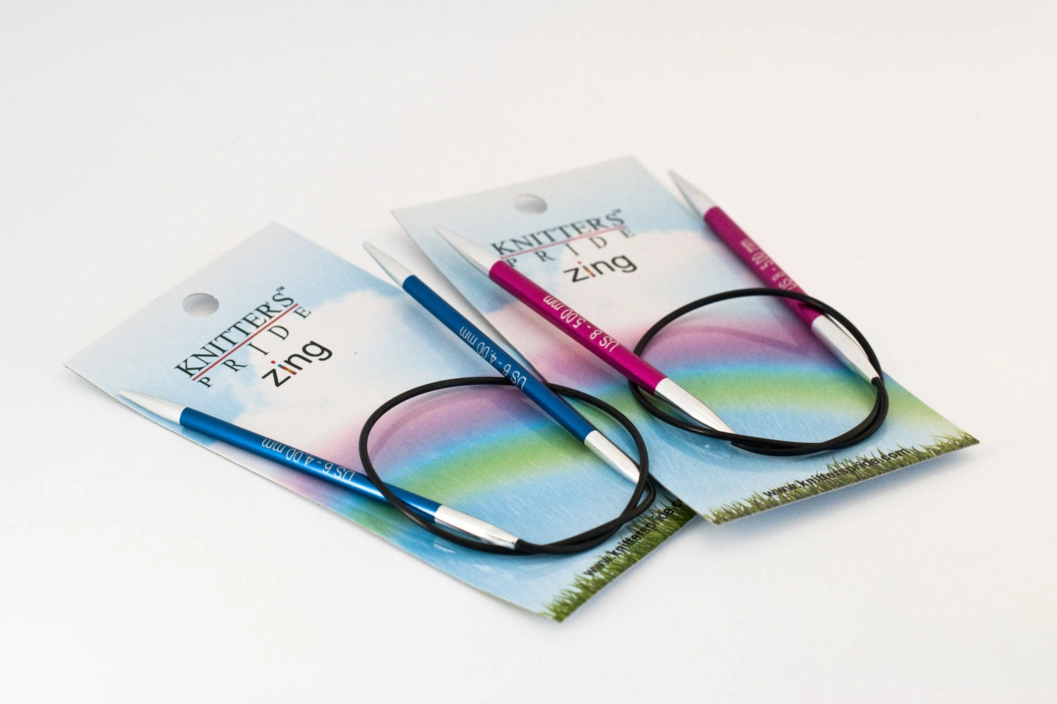 Zing Circular Needles: Knit in Color, 16-inch Magic!